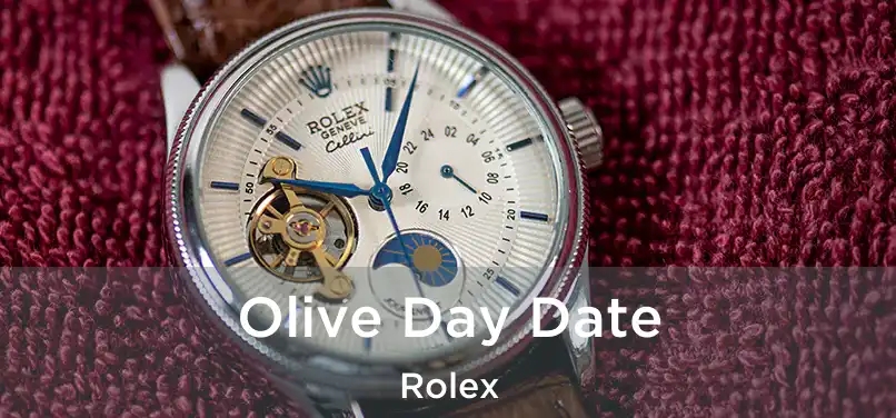 Olive Day Date Rolex